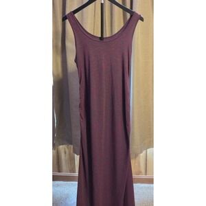 Liz Lange Maternity Sleeveless Maxi Dress‎ Women's Size Small Pink Gray
